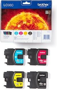 Tusze Brother LC980 C/M/Y/K