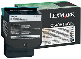 Toner Lexmark C540H1KG Black 2500 str.