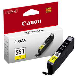Tusz Canon CLI-551Y Yellow 300 str.