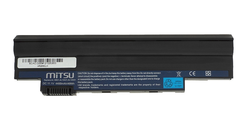 Bateria do laptopa Acer D255; D260 11.1 V 4400 mAh - obrazek 4