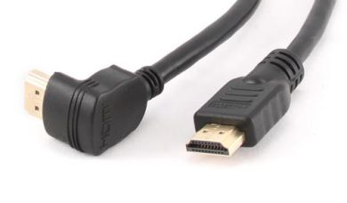 Kabel HDMI męski na HDMI męski kątowy  v.2.0   3.0 m  Gembird