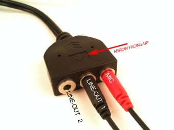 Kabel Audio Mini Jack Stereo męski x 2 na 3 x żeński Mini Jack 1.8 m Gembird - obrazek 3