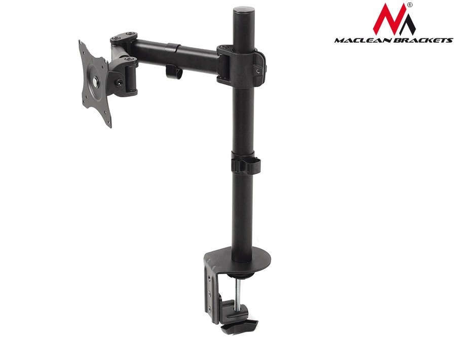 Uchwyt do mocowania LCD 13" - 27" - 8 Kg Biurkowy uchylny; obrotowy Maclean - obrazek 2