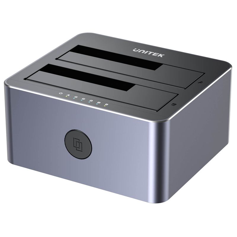 Stacja dokująca dla dysków HDD 2.5 i 3.5  USB 3.0  Dual HDD  Unitek  Y-3026GY01-EU