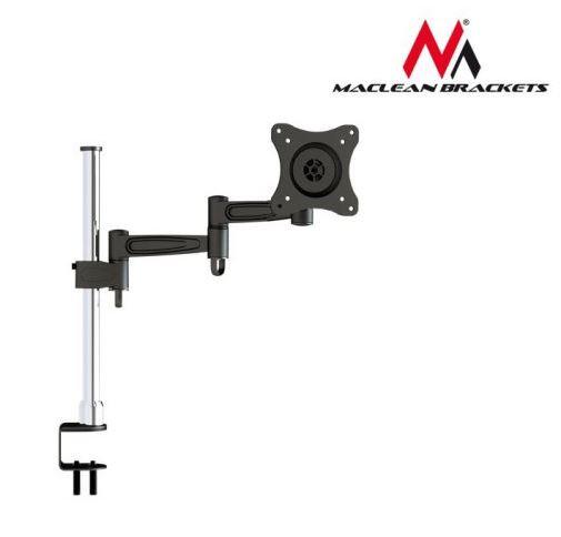 Uchwyt do mocowania LCD 13" - 27" - 15 kg Biurkowy Maclean