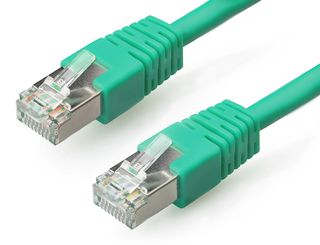 Kabel RJ45/RJ45 10 m Patchcord Kategoria 6 Zielony