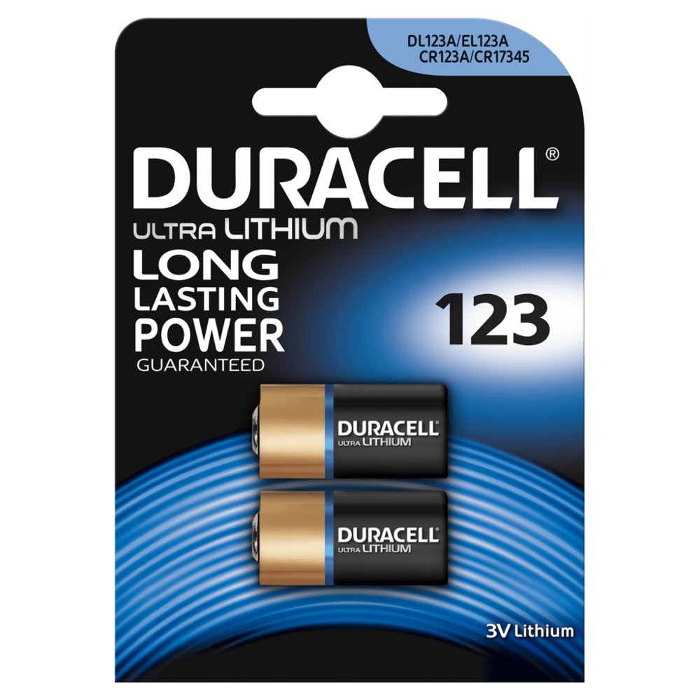 Bateria CR123A  2 szt.  Duracell