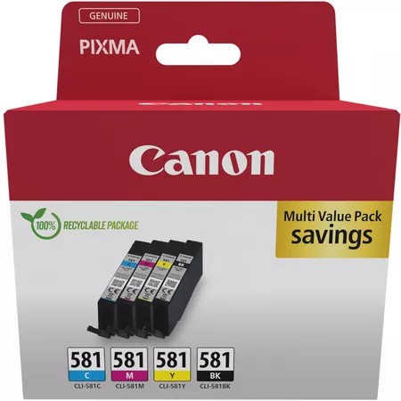 Tusze Canon CLI-581 Multipack CMYK