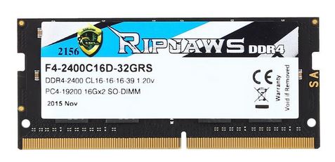 SODIMM PC-2400 DDR4 32GB CL16 G.SKILL Ripjaws **2 x 16GB ** - obrazek 3