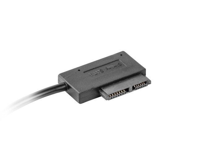 Adapter USB 2.0 do podłączenia napędu DVD z laptopa Slim SATA - obrazek 4