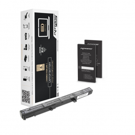 Bateria do laptopa Asus X451; X551 14.4 V 2200mAh