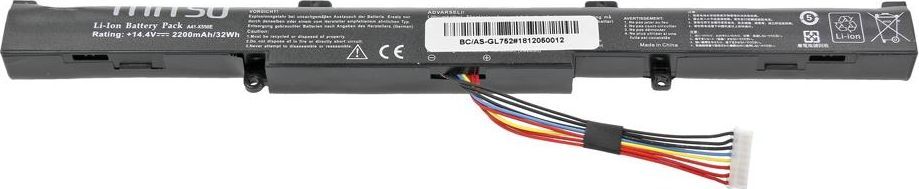Bateria do laptopa Asus GL752, N552, N752 14.4 V 2200mAh - obrazek 3