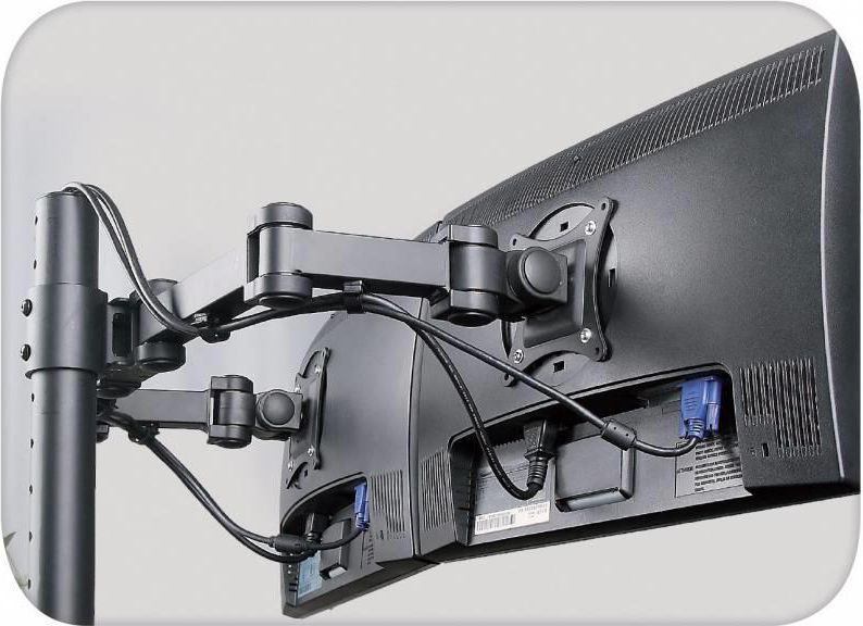 Uchwyt do mocowania LCD 13" - 27" - 10 Kg Biurkowy Techly - obrazek 2