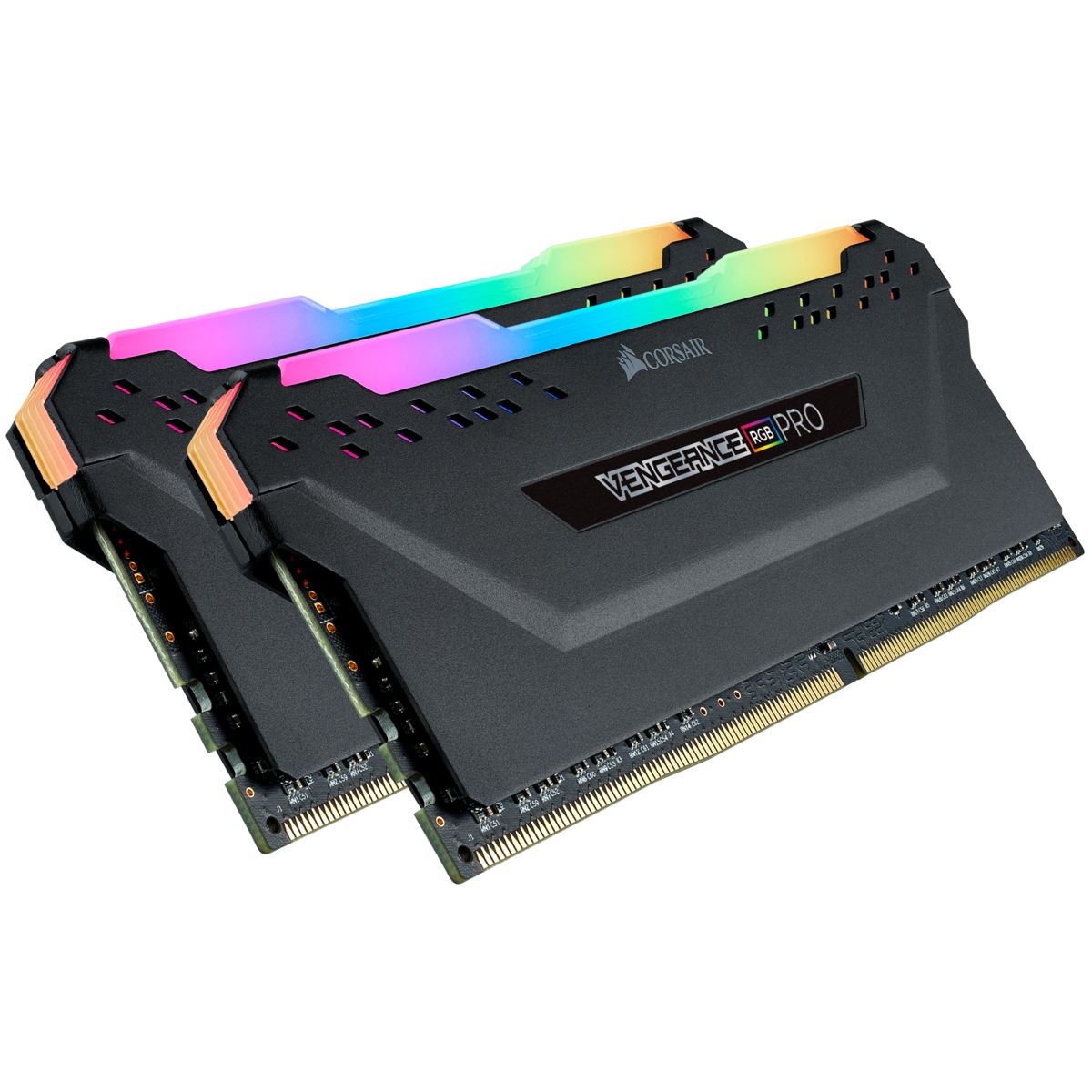 DIMM PC-3000 DDR4 32GB Corsair Vengeance RGB Pro Black **2 x 16GB** - obrazek 2
