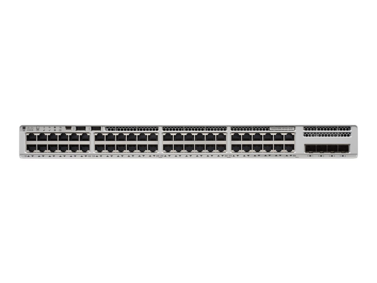Switch Cisco Catalyst 9200L 48-port PoE+, 4 x 10G, Network Essentials