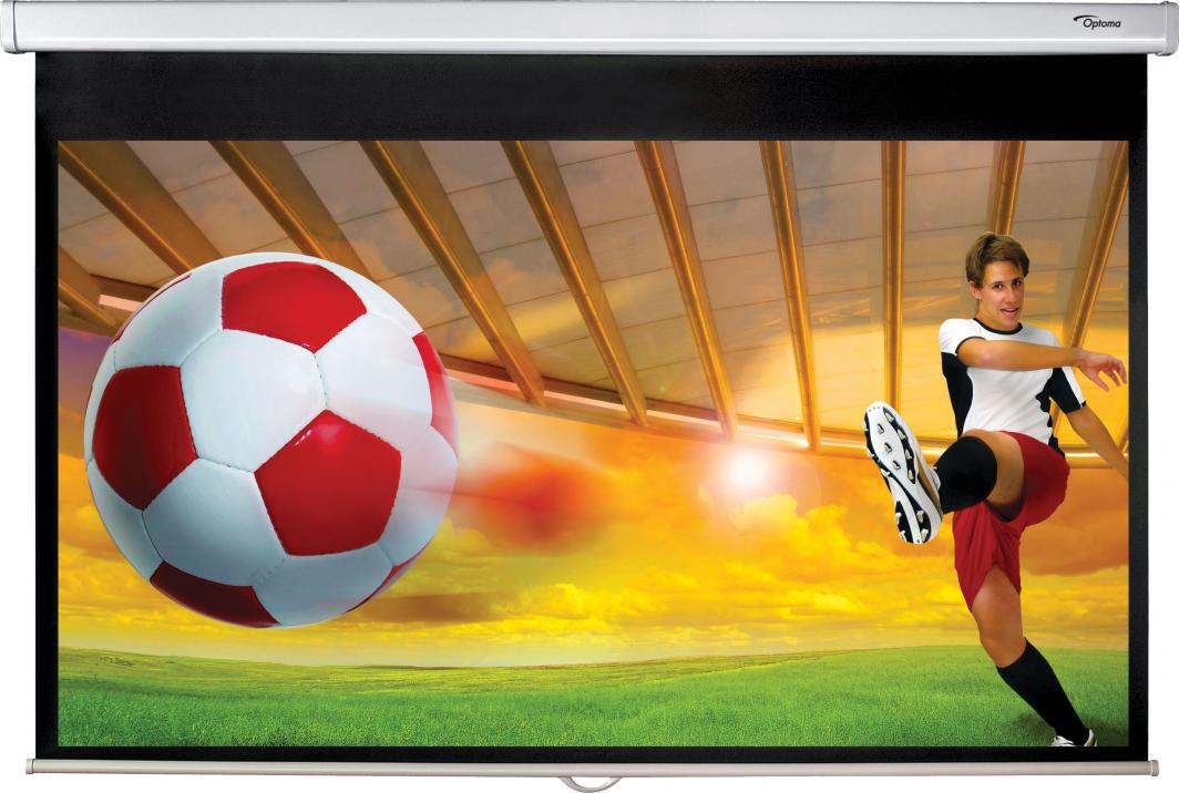 Ekran ścienny ręcznie rozwijany Optoma 203x114,5 cm 16:9