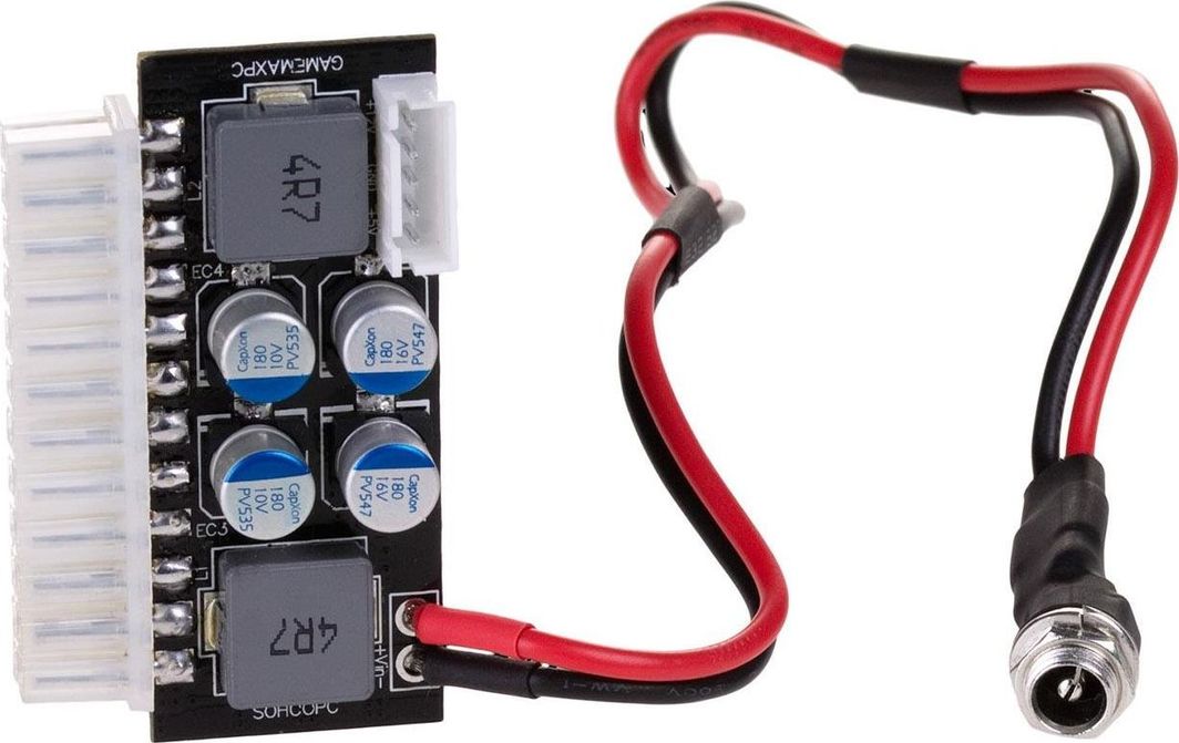 Adapter zasilania Akyga PICO DC/ATX 120W 5.5 x 2.5 mm 20+4 P4 SATA MOLEX