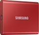 SSD USB 3.2 Type-C USB A 2TB Samsung T7 Czerwony - obrazek 2