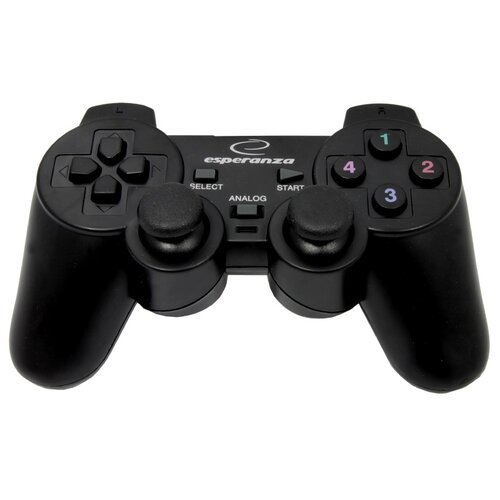 Gamepad Esperanza Corsair PS2/PS3/PC Czarny - obrazek 2