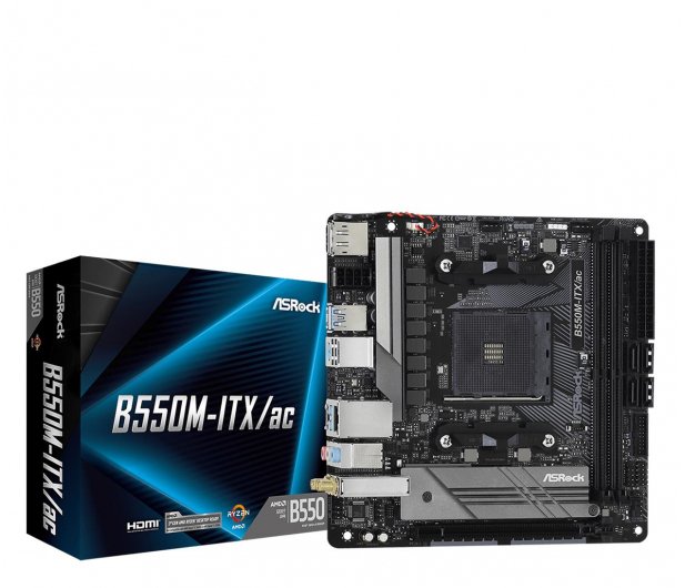 Płyta Socket AM4 ASRock B550M-ITX/AC