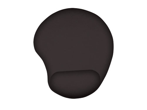 Podkładka pod mysz z żelową podpórką na nadgarstek Trust BigFoot Czarna