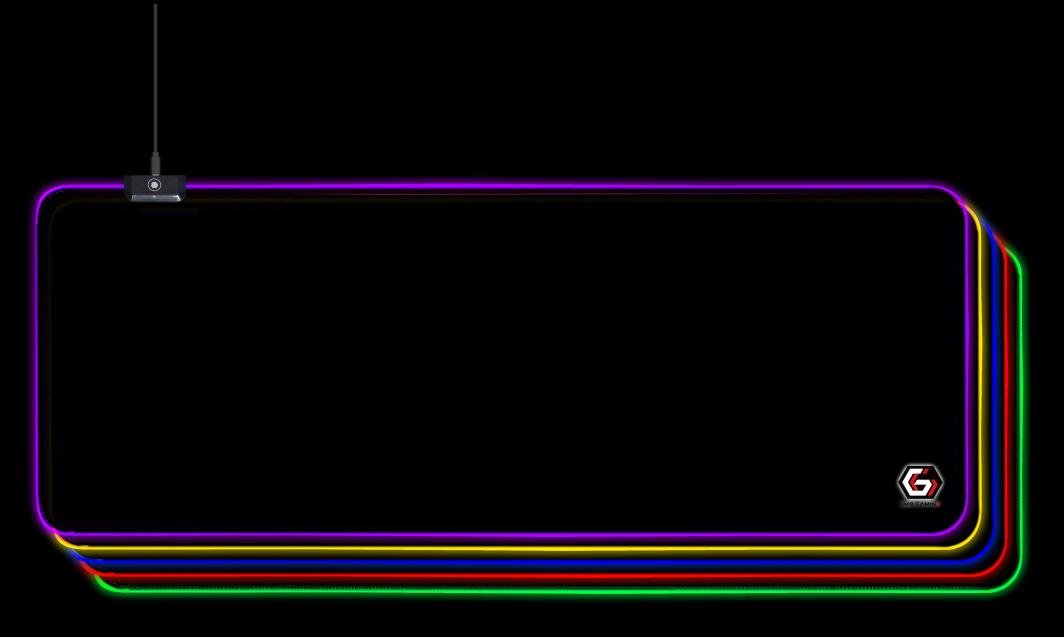 Podkładka pod mysz Gembird LED RGB 300 x 800 mm - obrazek 3