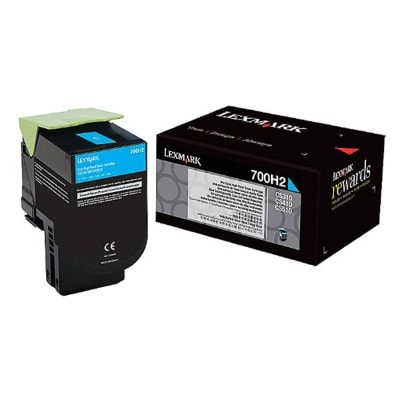 Toner Lexmark 70C2HC0 Cyan 3000 str.