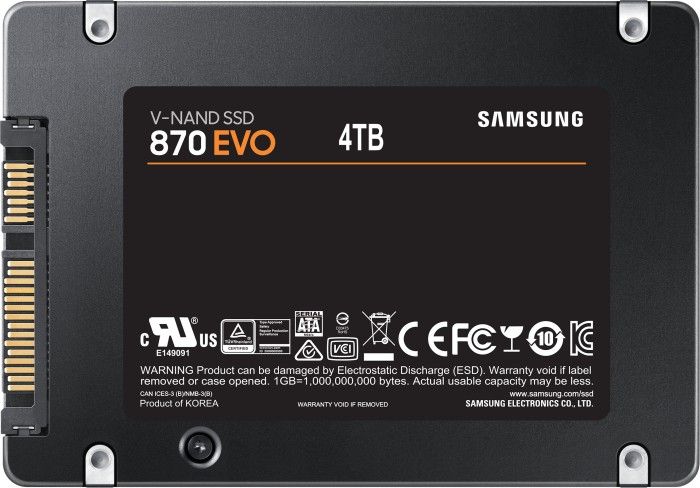 SSD 2.5" 4TB Samsung 870 EVO - obrazek 3