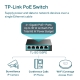 Switch TP-Link TL-SG105PE 5x10/100/1000 MB/s Easy Smart - Metalowa obudowa 4xPoE+ - obrazek 5