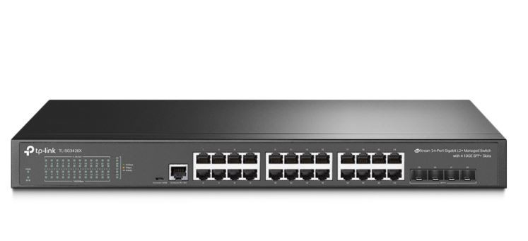 Switch TP-Link TL-SG3428X  24x10/100/1000 MB/s JetStream Managed 4xSFP+