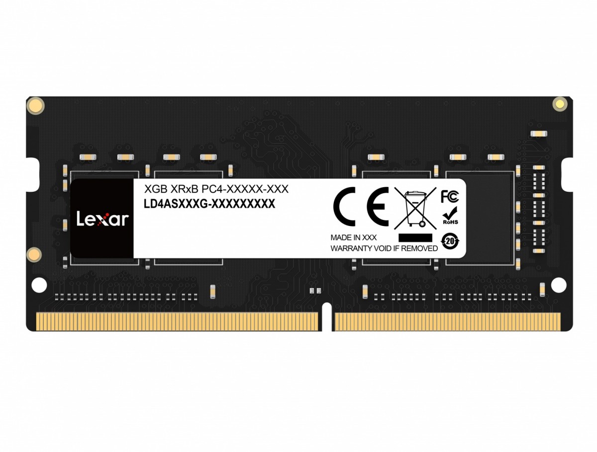 SODIMM PC-3200 DDR4 8GB CL22 Lexar