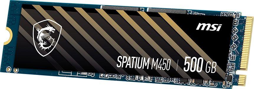 SSD M.2 NVMe PCIe Gen.4   500GB  MSI Spatium M450 V1