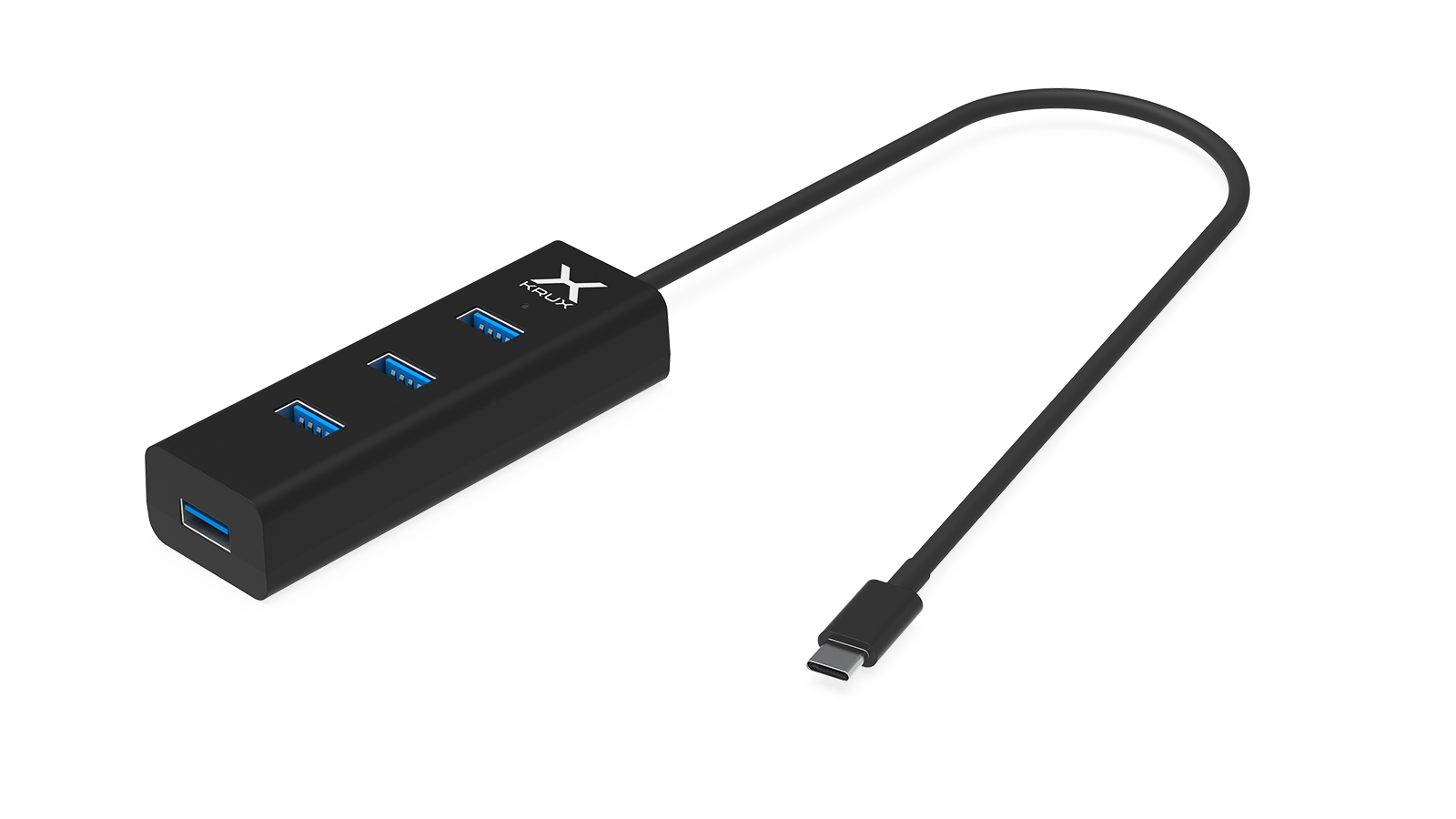 HUB USB Type-C 4 portowy Krux