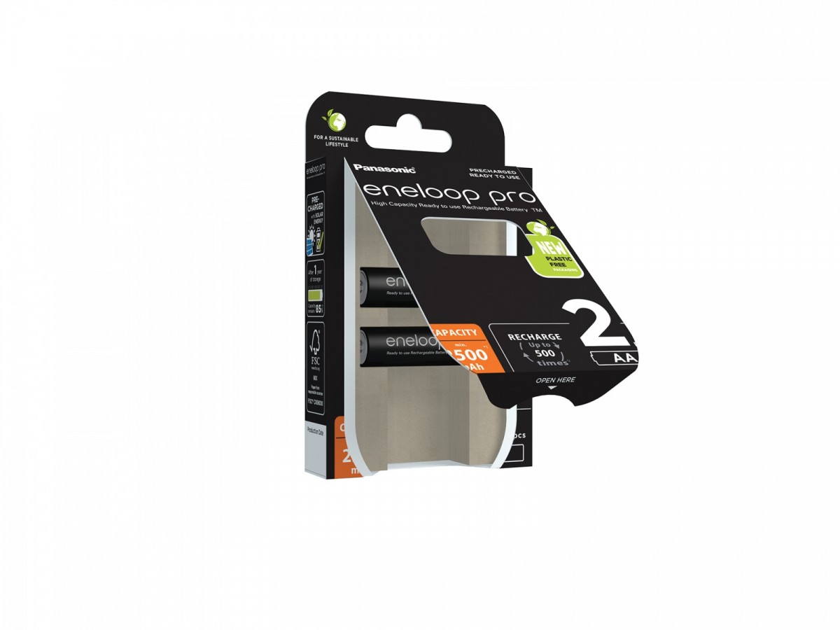 Akumulatorki AA/2500 mAh NIMH 2 szt. Panasonic Eneloop Pro - obrazek 2