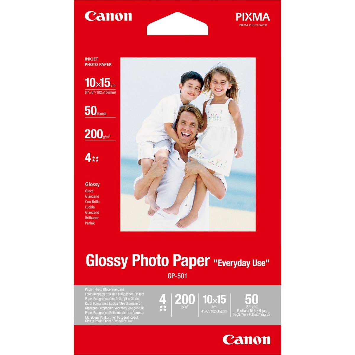 Papier Canon 10x15 200g Photo Paper Glossy GP501 50 szt.