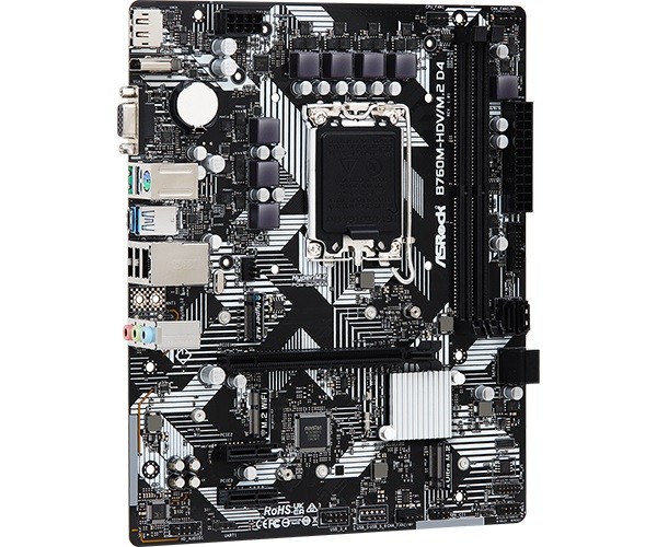 Płyta Socket LGA1700 ASRock B760M-HDV/M.2 D4 - obrazek 3