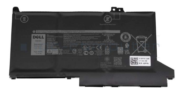 Bateria do laptopa Dell 42WHR, 3 Cell, Lithium Ion