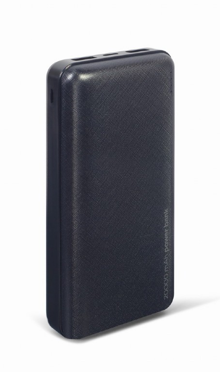 PowerBank Gembird 20000Ah Czarny - obrazek 4