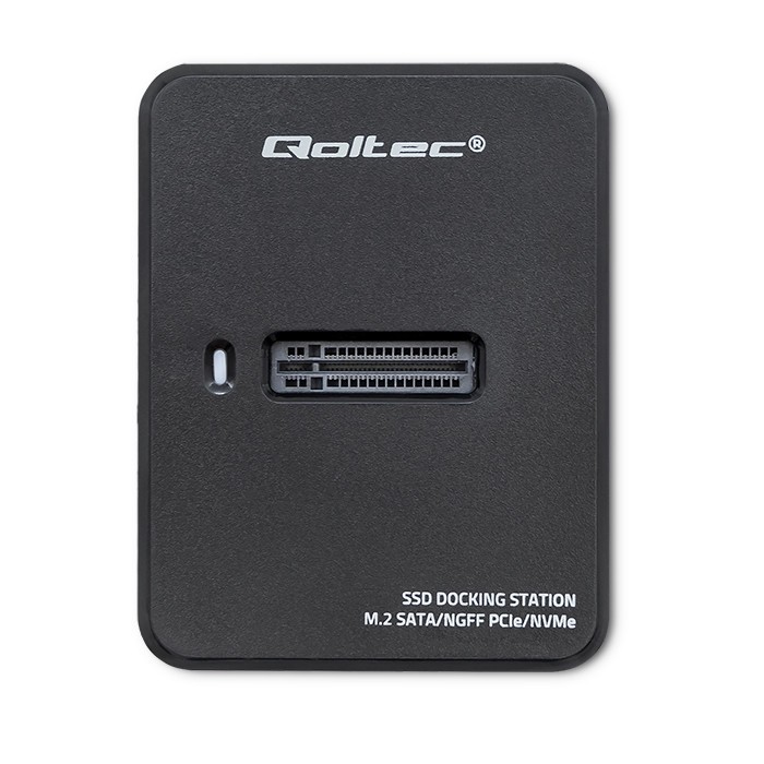 Stacja dokująca dla dysków SSD M.2 NVMe USB-C Qoltec - obrazek 4
