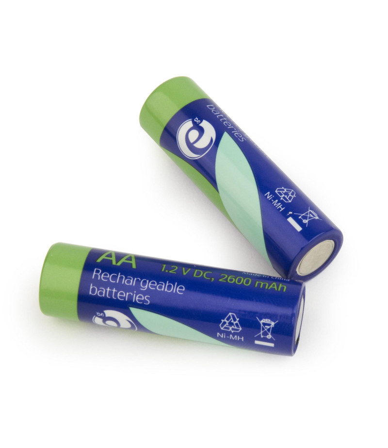 Akumulatorki AA/2600 mAh NIMH 2 szt. Gembird - obrazek 2