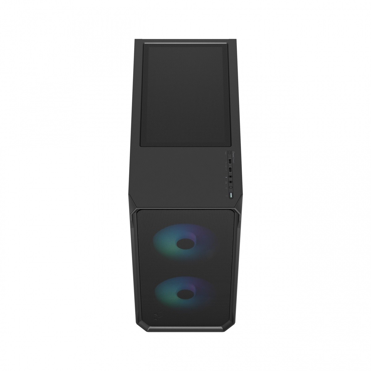 Obudowa Fractal Design Focus 2 RGB TG Clear Tint Black - obrazek 5