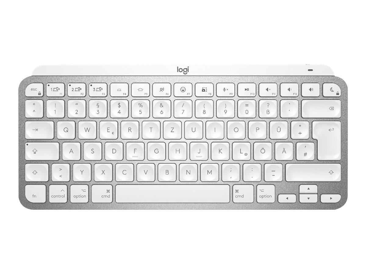 Klawiatura bezprzewodowa Logitech MX Keys Mini dla komputerów Mac Pale Grey