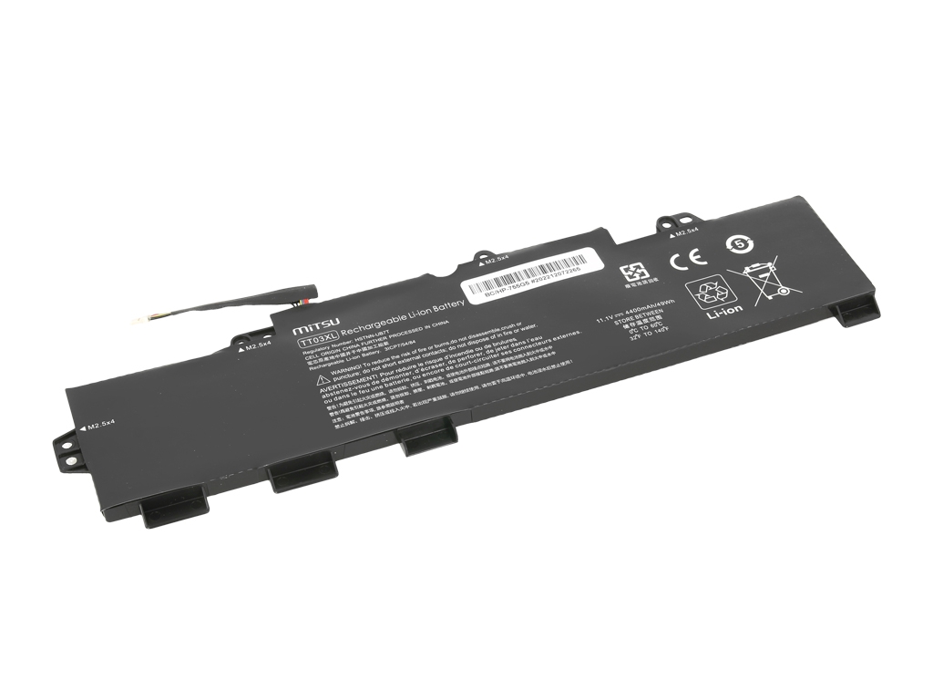 Bateria do laptopa HP EliteBook 755 G5, 850 G5 11.1 V 4400 mAh