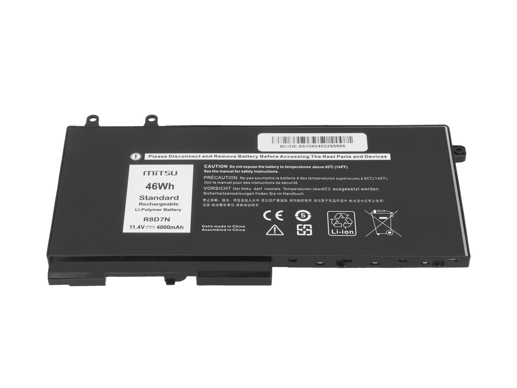 Bateria do laptopa Dell Latitude 5400, 5410, 5500, 5510 11.4 V 4000 mAh - obrazek 2