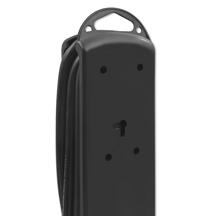 Listwa zasilająca Qoltec 8 gniazd 3.0m Czarna - obrazek 4