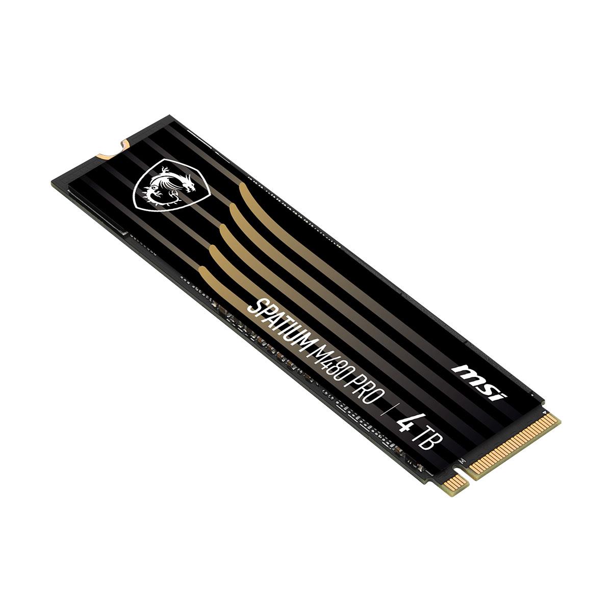 SSD M.2 NVMe PCIe Gen.4 4TB MSI Spatium M480 Pro - obrazek 3