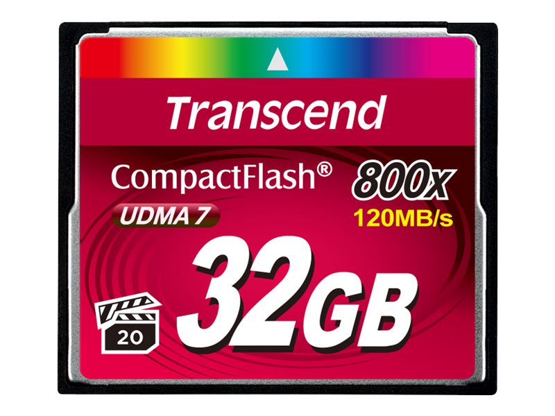 - karta pamieci CF 32GB Transcend