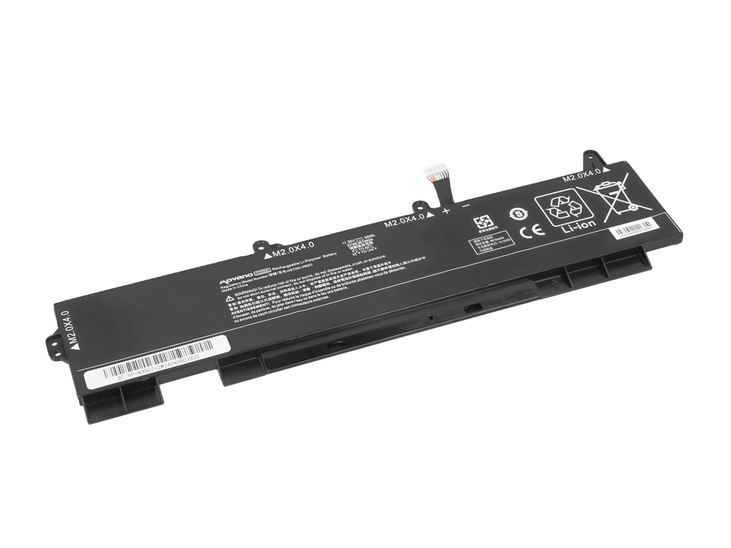 Bateria do laptopa HP EliteBook 850, 855 (G7, G8), ZBook Firefly 15 (G7, G8) 11.55 V 4848 mAh