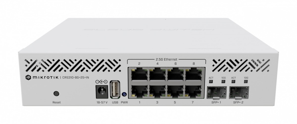 Switch MikroTik Cloud Router Switch CRS310-8G+2S+IN