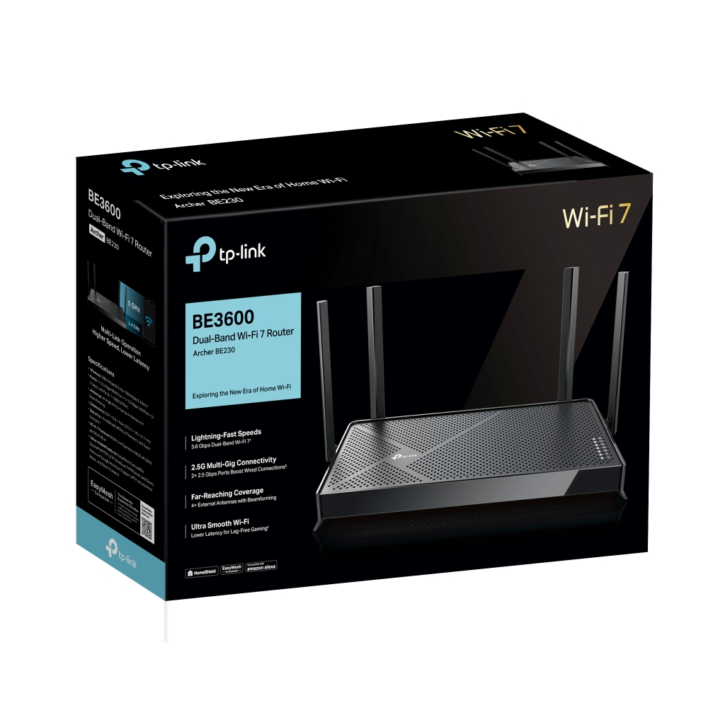 Router Wi-Fi 7 BE3600 TP-Link Archer BE230 - obrazek 3